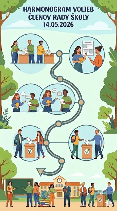 Harmonogram volieb do rady školy - 14.05.2026
