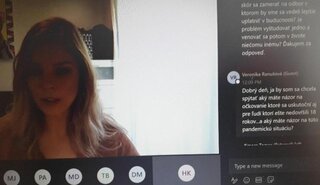 My s pani Veronikou Cifrovou Ostrihoňovou o vzdelaní 