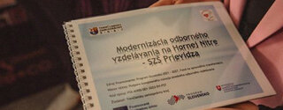 Modernizácia odborného vzdelávania na Hornej Nitre  - SZŠ Prievidza