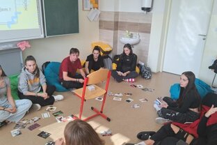 Teambuiding členov školského parlamentu - 20231005_134248