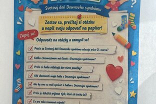 Zväčšiť fotografiu - Svetový deň downovho syndrómu: inakosť nás spája!