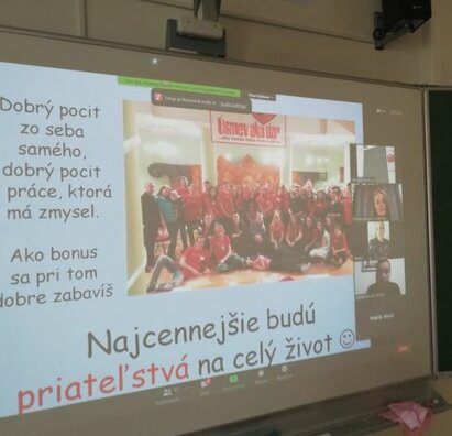 Stretnutie s koordinátorkou nadácie Úsmev ako dar