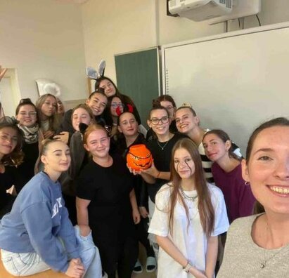 Halloween v škole