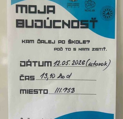 Aktivita mladých „Moja budúcnosť“