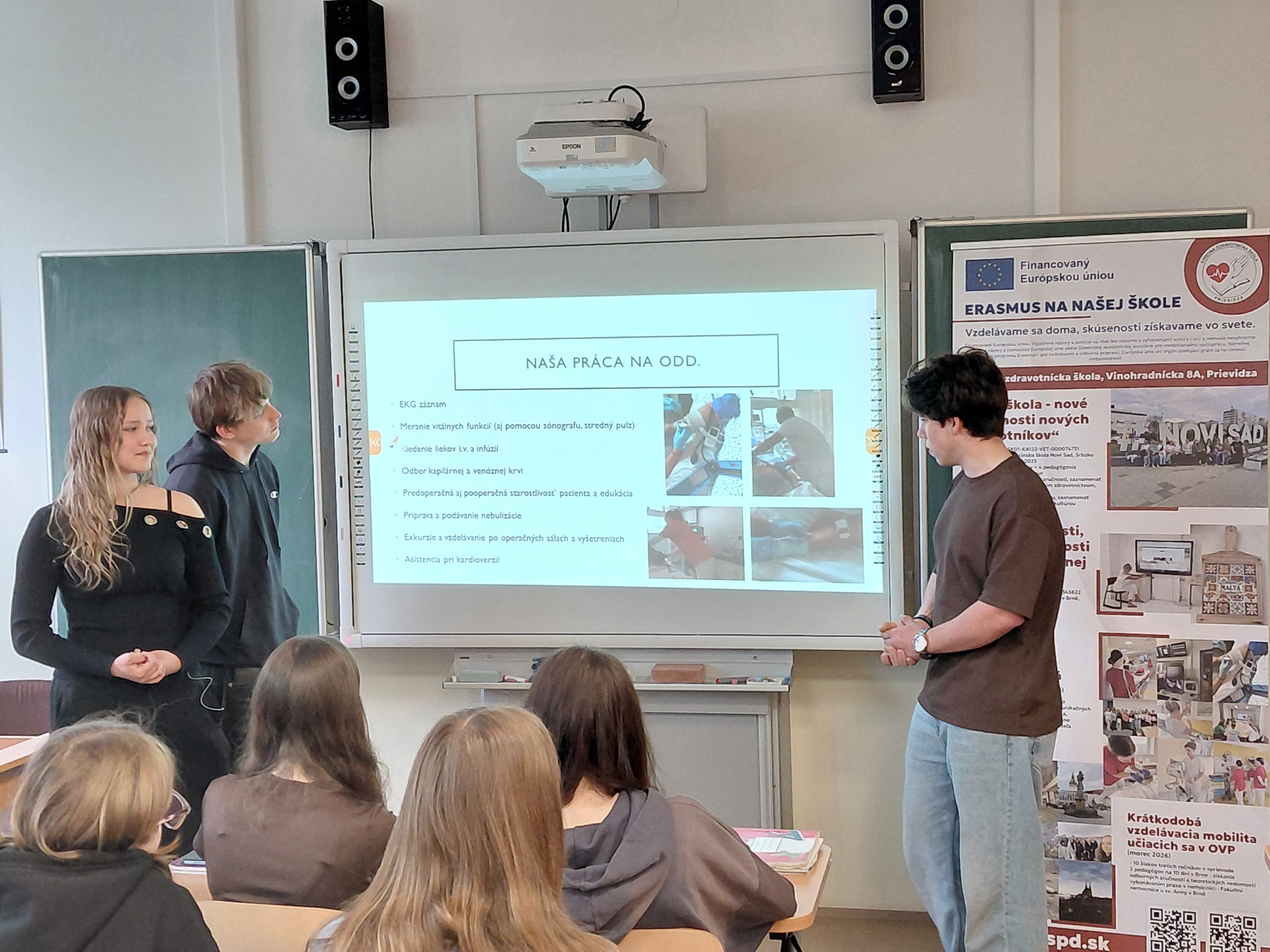 Skúsenosti z mobility odovzdali ďalej svojim spolužiakom 